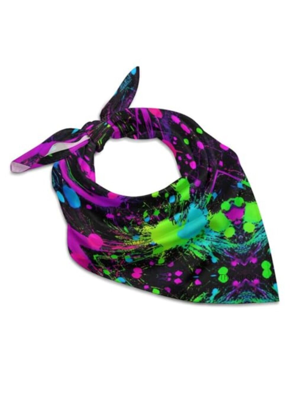 Silk Bandana Square Scarf Headband Hair Wrap Unisex Fashion Accessory